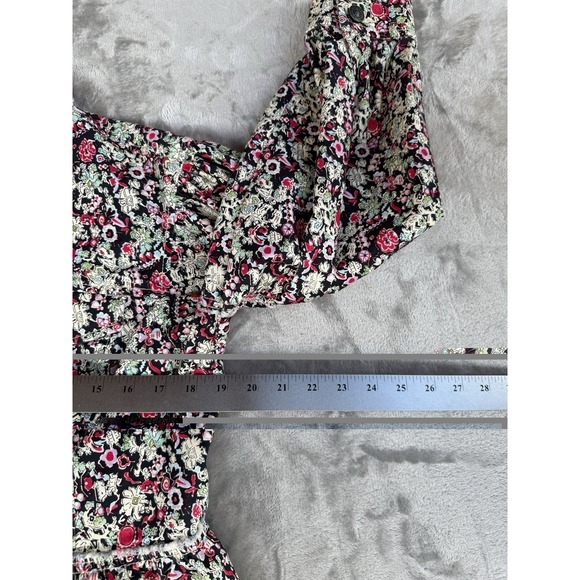 Cinq a Sept  Women's Lizzie Peplum Multicolor Floral Party Print Jacket Sz 6 - Picture 5 of 8